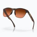 Ochelari de soare Oakley Frogskins Lite matte brown tortoise/prizm brown gradient 4