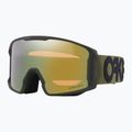 Ochelari de schi  Oakley Line Miner L matte b1b dark brush/prizm sage gold iridium