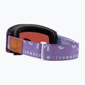 Ochelari de schi Oakley Line Miner fractel liliac/prismă safir iridiu 3