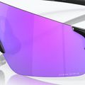 Ochelari de soare Oakley Evzero Blades negru mat/violet violet închis 11