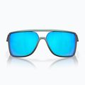 Ochelari de soare Oakley Castel matte silver/blue colorshift/prizm sapphire 2