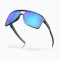 Ochelari de soare Oakley Castel matte silver/blue colorshift/prizm sapphire 4