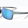 Ochelari de soare Oakley Castel matte silver/blue colorshift/prizm sapphire 6