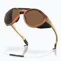 Ochelari de soare Oakley Clifden matte red gold colorshift/prizm bronze 4