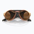Ochelari de soare Oakley Clifden matte red gold colorshift/prizm bronze 5