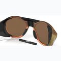 Ochelari de soare Oakley Clifden matte red gold colorshift/prizm bronze 7