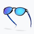 Ochelari de soare Oakley Latch matte black/prizm sapphire 5