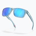 Ochelari de soare pentru copii Oakley Holbrook XXS transparent stonewash/prizm sapphire 4