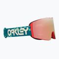 Ochelari de schi Oakley Fall Line M Pacific Chex/Prizm Snow Rose Gold Iridium 5