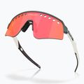 Ochelari de soare Oakley Sutro Lite Sweep matte silver/blue colorshift/prizm trail torch 4