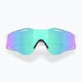 Ochelari de soare Oakley Cybr Zero polished white/prizm sapphire 2