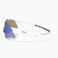 Ochelari de soare Oakley Cybr Zero polished white/prizm sapphire 5