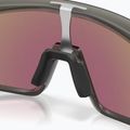 Ochelari de soare Oakley RSLV 141 matte grey smoke/prizm sapphire 7