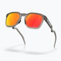 Ochelari de soare Oakley HSTN SQ matte grey smoke 4