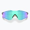 Ochelari de soare Oakley Cybr Zero matte carbon/prizm sapphire with uranium ink 5