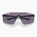 Ochelari de soare Oakley Cybr Dyno matte grey smoke/prizm grey with pink ink 3