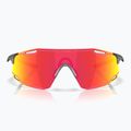 Ochelari de soare Oakley Cybr Dyno matte crystal black/prizm ruby with pink ink 2