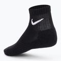 Șosete Nike Everyday Cushioned Ankle 3 perechi black/white 2