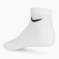 Șosete Nike Everyday Cushioned Ankle 3 perechi  white/black 2