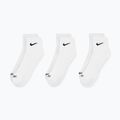 Șosete Nike Everyday Plus Cushioned Ankle 3 perechi white/black