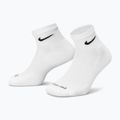 Șosete Nike Everyday Plus Cushioned Ankle 3 perechi white/black 3
