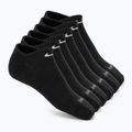 Șosete pentru bărbați Nike Everyday Plus Cushioned No Show 6 perechi black/white
