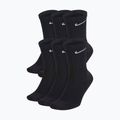 Șosete Nike Everyday Cushioned 6 perechi black/white