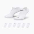 Șosete Nike Everyday Lightweight No Show 6 perechi white/black 5