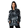 Hanorac cu glugă cu pulover STRONG ID Tie-Dye pentru femei Negru Z2T00490 4