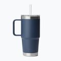 Cană termică YETI Rambler Straw 739 ml navy 2