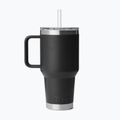 Cană termică YETI Rambler Straw 1000 ml black 2