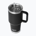 Cană termică YETI Rambler Straw 1000 ml black 3