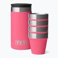 Pahare de camping YETI Shot 48 ml 4 pcs. tropical pink