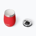 Cană termică YETI Rambler Wine Tumbler 295 ml rescue red 4