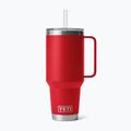 Cană termică YETI Rambler Straw 1200 ml rescue red
