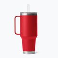 Cană termică YETI Rambler Straw 1200 ml rescue red 2