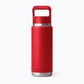 Sticlă termică YETI Rambler Straw 769 ml rescue red 2