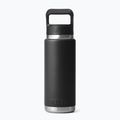 Sticlă termică YETI Rambler Straw 769 ml black 2