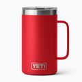 Cană termică YETI Rambler 710 ml rescue red