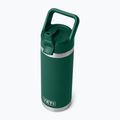 Sticlă termică YETI Rambler C Straw 532 ml black forest green 5