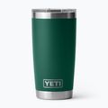 Cană termică YETI Rambler Tumbler 591 ml black forest green