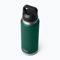 Sticlă termică YETI Rambler Chug 1064 ml black forest green 3