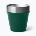 Pahare de camping YETI Shot 48 ml 4 pcs. black forest green 4