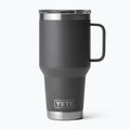 Cană termică YETI Rambler Travel Tumbler 591 ml charcoal