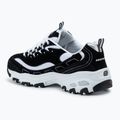 Încălțăminte pentru femei SKECHERS D'Lites Biggest Fan black/white/silver 3