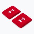 Under Armour Ua Performance Wristbands 3  2 buc roșu 1276991-600