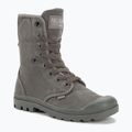 Pantofi Palladium Baggy metalic/negru pentru femei 2