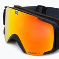 Salomon Xview Photo S2 Ochelari de schi negru/roșu deschis L40844400 5
