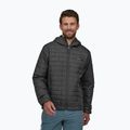 Jachetă izolată pentru bărbați Patagonia Nano Puff Hoody gri forjă