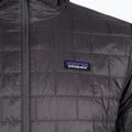 Jachetă izolată pentru bărbați Patagonia Nano Puff Hoody gri forjă 6